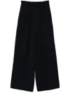 Alysi Poplin Trousers In Blue