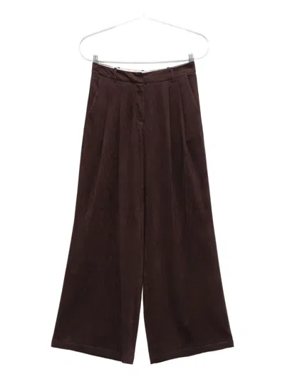 ALYSI ALYSI WIDE LEG TROUSERS
