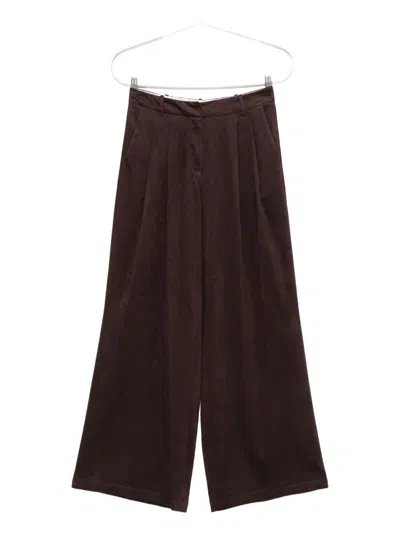 ALYSI WIDE LEG TROUSERS