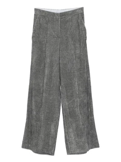 ALYSI ALYSI WIDE LEG TROUSERS
