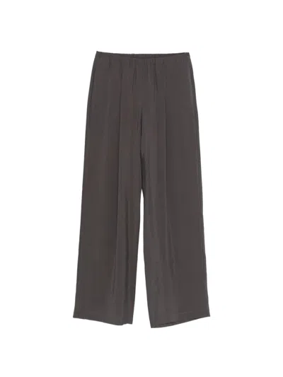 Alysi Trousers Blacks And Greys In Green