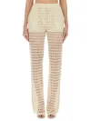 Alysi Wide Macramé Pants