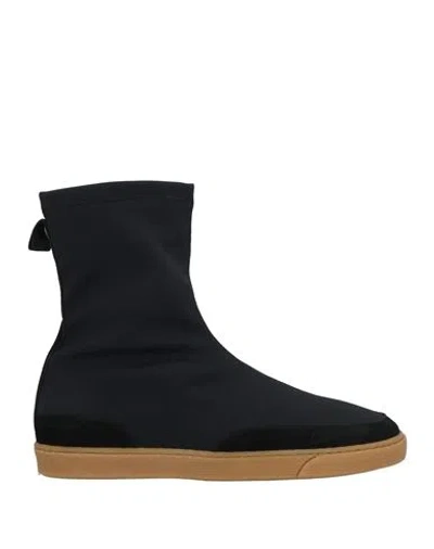 Alysi Woman Ankle Boots Black Size 6 Textile Fibers