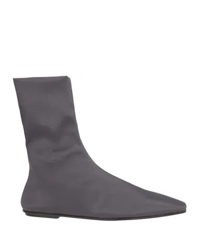 Alysi Woman Ankle Boots Charcoal Size 7 Textile Fibers In Multi