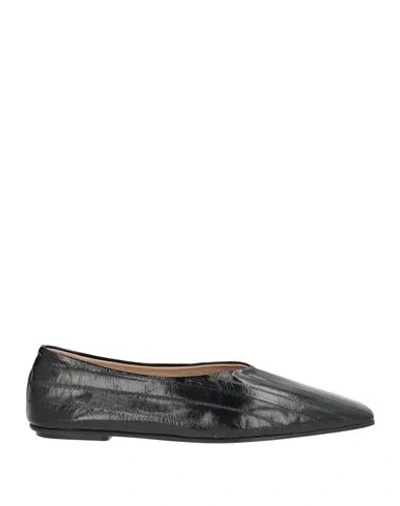 Alysi Woman Ballet Flats Black Size 7 Leather