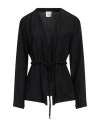 Alysi Woman Blazer Black Size 4 Silk