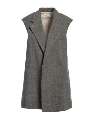 Alysi Woman Blazer Grey Size 6 Virgin Wool