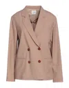 Alysi Suit Jackets In Beige
