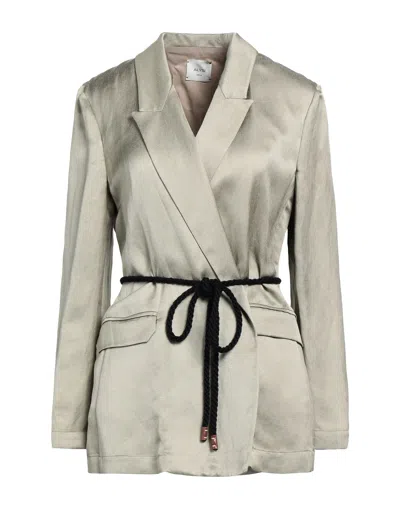 Alysi Suit Jackets In Green