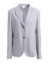 Alysi Woman Blazer Light Grey Size 6 Virgin Wool In Grey