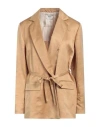 Alysi Blazer  Woman Color Brown In Beige