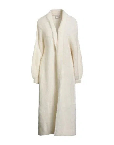Alysi Woman Cardigan Ivory Size M Alpaca Wool, Polyamide, Wool, Acrylic, Mohair Wool