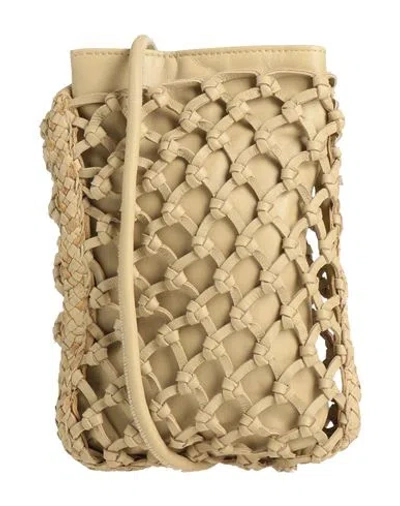 Alysi Woman Cross-body Bag Sage Green Size - Leather