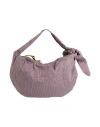 Alysi Woman Handbag Chocolate Brown Size - Linen, Polyamide