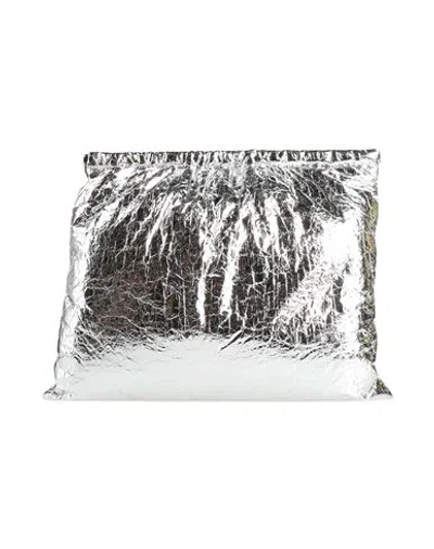 Alysi Woman Handbag Silver Size - Polyethylene, Polyurea
