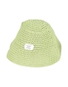 Alysi Woman Hat Green Size Onesize Polyester