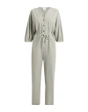 Alysi Woman Jumpsuit Sage Green Size 2 Virgin Wool, Elastane
