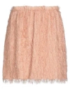 ALYSI ALYSI WOMAN MINI SKIRT BLUSH SIZE 6 VISCOSE, ELASTANE, POLYAMIDE