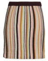 Alysi Woman Mini Skirt Light Pink Size M Acrylic, Alpaca Wool, Wool In Pink