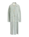 Alysi Woman Overcoat & Trench Coat Grey Size 8 Viscose, Polyamide In Grey