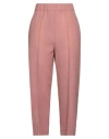 Alysi Woman Pants Antique Rose Size 2 Virgin Wool, Viscose In Pink