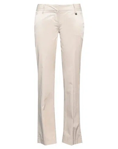 Alysi Woman Pants Beige Size 8 Polyamide, Cotton, Elastane