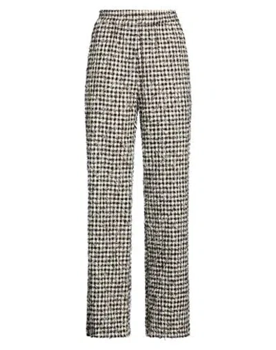 Alysi Woman Pants Black Size 4 Cotton