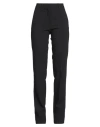 ALYSI ALYSI WOMAN PANTS BLACK SIZE 4 POLYESTER, VISCOSE, ELASTANE