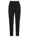 Alysi Woman Pants Black Size 8 Polyester, Viscose, Elastane