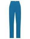 Alysi Woman Pants Blue Size 2 Cotton In Blue