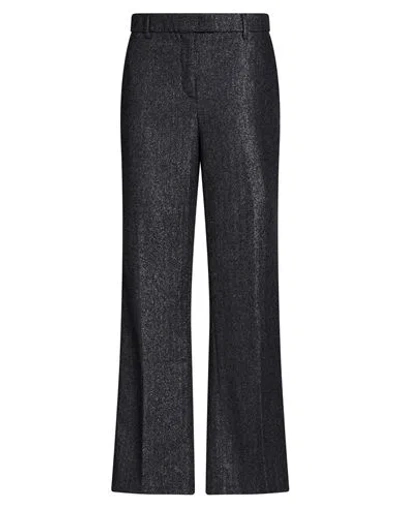 Alysi Woman Pants Blush Size 8 Virgin Wool, Elastane In Black