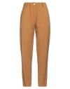Alysi Woman Pants Camel Size 8 Virgin Wool, Elastane In Beige
