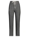 Alysi Woman Pants Steel Grey Size 4 Viscose In Grey