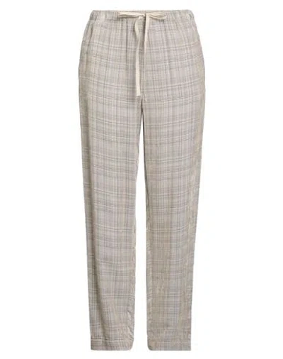 Alysi Woman Pants Ivory Size 10 Viscose In Neutral