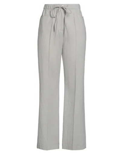 Alysi Woman Pants Light Grey Size 4 Virgin Wool In Gray