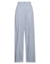 Alysi Woman Pants Lilac Size 29 Cotton In Purple