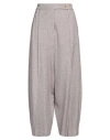 Alysi Woman Pants Mauve Size 10 Viscose, Linen In Purple