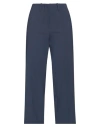ALYSI ALYSI WOMAN PANTS NAVY SIZE 6 POLYESTER, VIRGIN WOOL, ELASTANE
