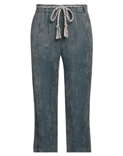 Alysi Woman Pants Pastel Blue Size 4 Viscose