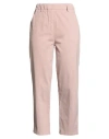 Alysi Woman Pants Pink Size 29 Cotton, Elastane In Pink