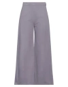 Alysi Woman Pants Purple Size 32 Cotton
