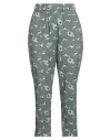 Alysi Woman Pants Sage Green Size 4 Virgin Wool, Polyamide, Elastane In Gray