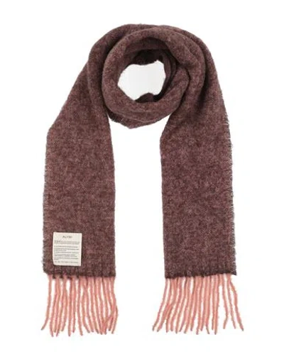 Alysi Woman Scarf Blush Size - Alpaca Wool, Mohair Wool, Virgin Wool, Polyamide In Pink