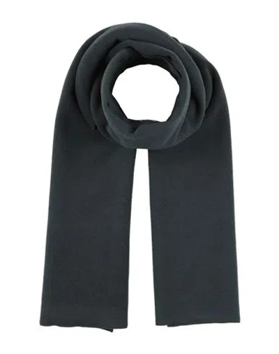 Alysi Woman Scarf Charcoal Size - Virgin Wool In Grey