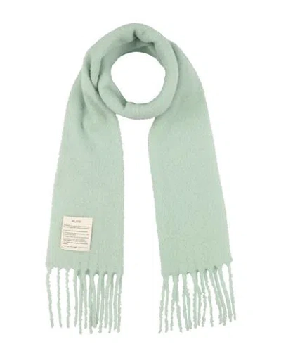 Alysi Woman Scarf Light Green Size - Alpaca Wool, Wool, Polyamide