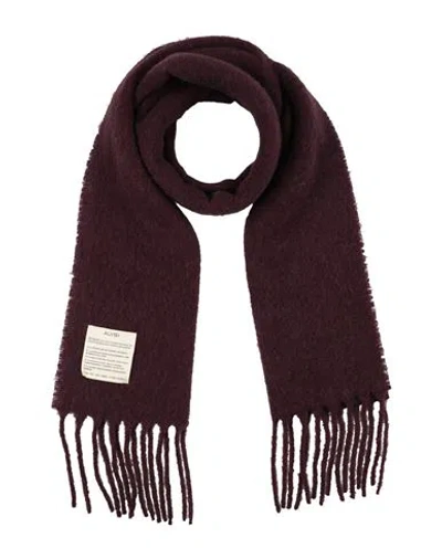 Alysi Woman Scarf Plum Size - Alpaca Wool, Wool, Polyamide In Brown