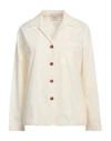 Alysi Woman Shirt Ivory Size 6 Cotton In White