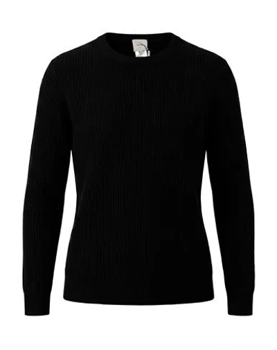 Alysi Woman Sweater Black Size S Wool, Cashmere