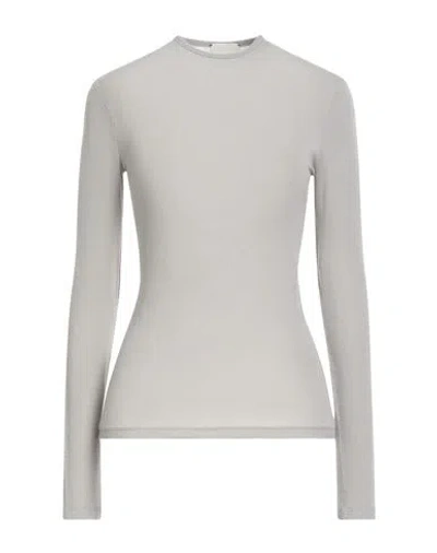 Alysi Woman Sweater Grey Size 8 Viscose, Wool, Elastane