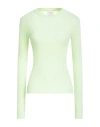 ALYSI ALYSI WOMAN SWEATER LIGHT GREEN SIZE M WOOL, CASHMERE
